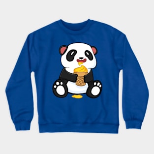 PANDA ICE CREAM HONEY Crewneck Sweatshirt